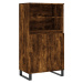 vidaXL Skříň highboard kouřový dub 60 x 36 x 110 cm kompozitní dřevo