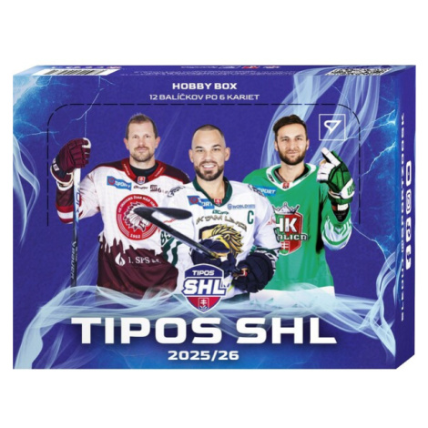 Hokejové karty SportZoo Tipos SHL 2025/26 Hobby Box