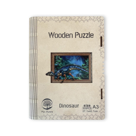 Wooden puzzle Dinosaur A3 EPEE Czech