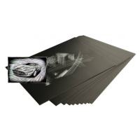 ESSDEE Škrabací folie holografická 22,9 × 15,2 cm 10 ks