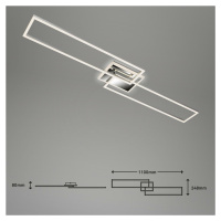 BRILONER LED CCT rám 110 cm 40W 5200lm chrom BRILO 3050-018