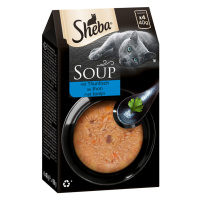 Sheba Classic Soup kapsičky 40 x 40 g výhodné balení - Tuňák