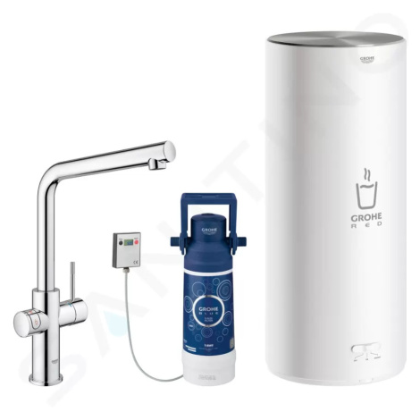 Grohe 30327001 - Dřezová baterie Duo s ohřevem vody a filtrací, zásobník M, chrom