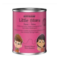 Rust-Oleum Certifikovaná neonová barva do dětského pokoje Little Stars, růžová