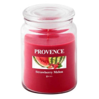 Vonná svíčka ve skle Provence Jahoda a meloun, 510g