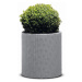 Keter Květináč Keter Cylinder L Silver Grey KT-610101