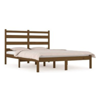 Rám postele medově hnědý masivní borovice 120 × 200 cm, 3103646
