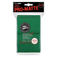 Obaly na karty Ultra Pro Pro-Matte Green 2x50 ks