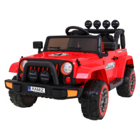 Tomido Elektrické terénní autíčko Full Time 4WD červené