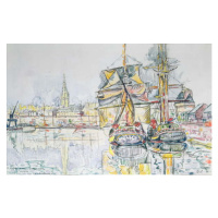 Obrazová reprodukce The 'Emerald Coast', St. Malo, 1931, Paul Signac, 40 × 26.7 cm