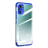 Color Electroplating silikonové pouzdro na Xiaomi Redmi Note 10 5G / Poco M3 Pro blue