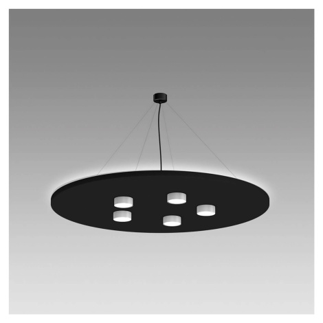 LED-Works Austria LEDWORKS Sono-LED Round Five 930 černá/bílá