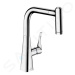 Hansgrohe 73800000 - Dřezová baterie M7116-H220 s výsuvnou sprškou, sBOX, chrom