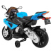 Mamido Dětská elektrická motorka BMW S1000RR Maxi modrá