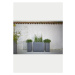Plust - Designový květináč KUBE HIGH, 100 x 40 x 70 cm - světle hnědý