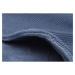 Jollein Deka pletená / fleece 75x100 cm Basic Knit Jeans Blue