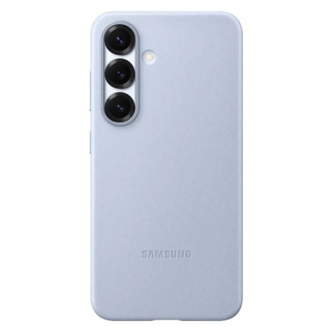 Samsung Ochranný kryt z veganské kůže pro Galaxy S25 Light Blue