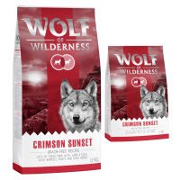 Wolf of Wilderness, 14 kg - 12 + 2 kg zdarma! - Crimson Sunset - jehněčí a kozí