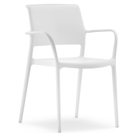 Bílé konferenční židle