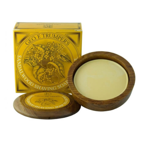 Geo F. Trumper Sandalwood, mýdlo na holení 80g a miska