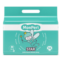 MonPeri Star M 5-9 kg dětské pleny 36 ks