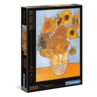 Clementoni Puzzle 1000 dílků Museum Van Gogh: Slunečnice Girasoli