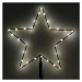 German 3dílná sada vánočního LED osvětlení / hvězda / 30 LED / teplá bílá / venkovní i vnitřní /
