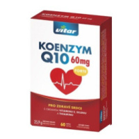 Vitar Koenzym Q10 60mg+Se+vit.E+thiamin cps.60