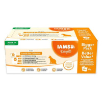 Kapsičky IAMS Delights mořské a suchozem. maso v želé multipack (72x85g) 6120 g