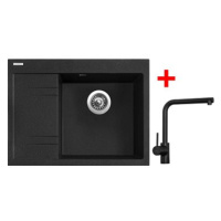 Sinks RIM 650 P Granblack + Elka černá matná