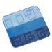 BELLATEX Bany 60 × 50 cm kostky modré