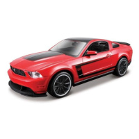 Maisto - Ford Mustang Boss 302, červený, výrobní linka, 1:24