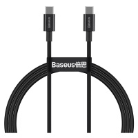 Kabel Baseus Superior Series Cable USB-C to USB-C, 100W, 1m (black) (6953156208438)