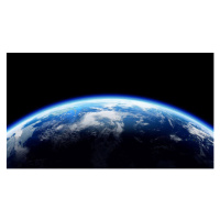 Fotografie The Earth Space Planet 3D illustration, digitalmazdoor digitalmazdoor, 40x22.5 cm