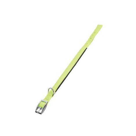 Obojek pes SOFT nylon 25mm/50cm limetková Zolux VÝPRODEJ