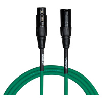 Cascha Standard Line Mic Cable Green 3m