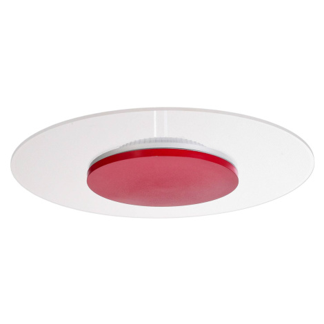 Deko-Light Stropní svítidlo Zaniah LED, 360° světlo, 24 W, červené