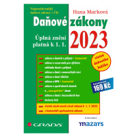 Kniha: Daňové zákony 2023 od Marková Hana