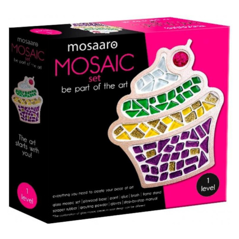 MOSAARO Sada na výrobu mozaiky - Cupcake Figured ART