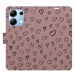 iSaprio Flip pouzdro Heart Dark 02 pro Xiaomi Redmi Note 13