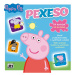 Pexeso v sešitu Prasátko Peppa