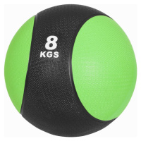 Gorilla Sports Medicinbal, zelený/černý, 8 kg