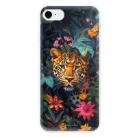 iSaprio Flower Jaguar - iPhone SE 2020 / SE 2020