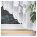 Dekorační oblouková krátká záclona na žabky BOŽENA 160 bílá 300x160 cm MyBestHome