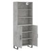 vidaXL Skříň highboard betonově šedá 69,5x34x180 cm kompozitní dřevo