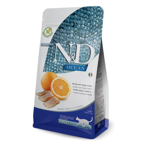 N&D Cat Adult Fish & Orange 300 g Natural&Delicious