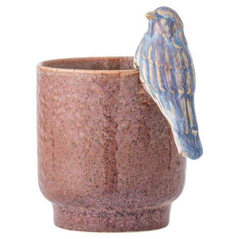 Kameninový ručně malovaný obal na květináč ø 11 cm Larky – Bloomingville