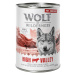 Výhodné balení Wolf of Wilderness "Free-Range Meat" 12 x 400 g - High Valley - hovězí