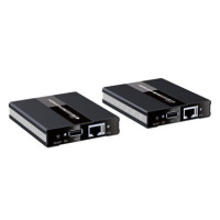 PremiumCord HDMI extender s USB na 60m přes jeden kabel Cat5/6, bez zpoždění