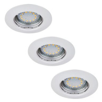 Rabalux - SADA 3xLED podhledové svítidlo 3xGU10-LED/3W/230V